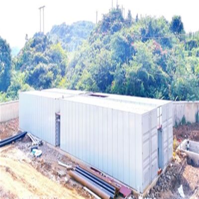 लंबी जीवन अवधि वाले नगर निगम जल सीवेज उपचार उपकरण, शहर के पानी का एकीकृत जल उपचार