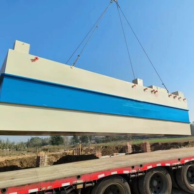 Slaughterhouse Wastewater Treatment Dairy Wastewater Treatment System with Compact Modular Design