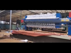 भवन कीचड़ प्रसंस्करण प्रणाली के लिए नया स्लाइड डिवाटरिंग ऑटोमैटिक फिल्टर प्रेस